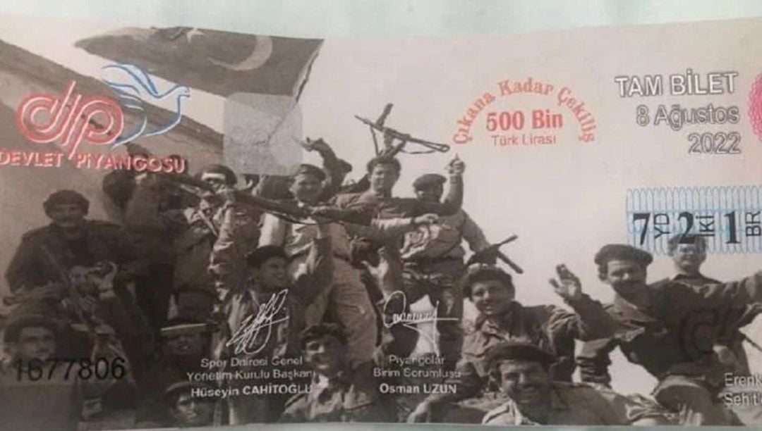 Northern Cyprus Lottery Image Blunder Commemorates ‘Wrong’ Side in Battle